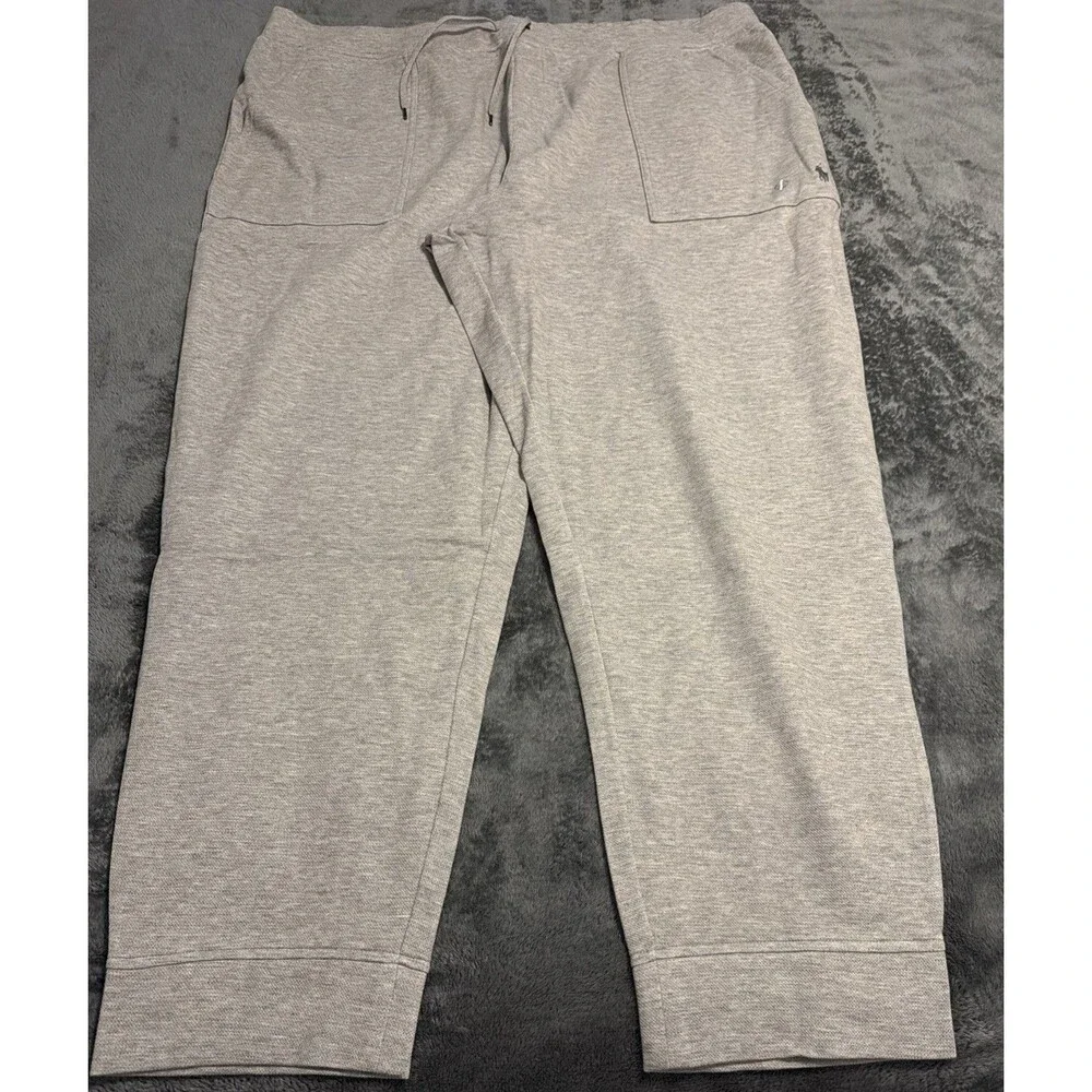 5XB Polo Ralph Lauren Double Knit Tech Fleece Gray Jogger Sweat Pants Men's